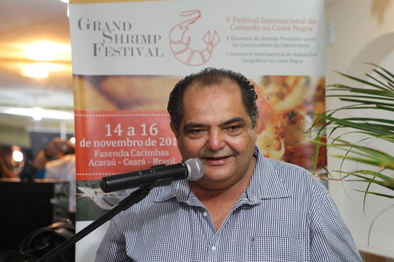 Grand Shrimp  - Livino Sales comanda lançamento do V Festival Internacional do Camarão da Costa Negra