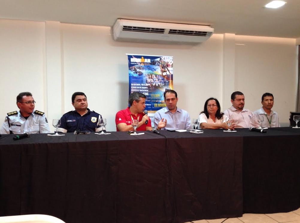 Ironman Fortaleza divulga detalhes do evento durante coletiva no Marina Park
