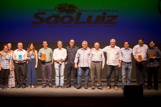 Mercadinhos São Luiz premia fornecedores e parceiros