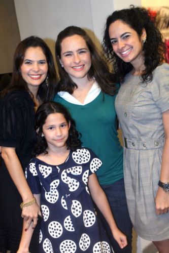 Cristiana Carneiro, Bia Fiuza, Luciana Miranda e Maria Luiza Carneiro