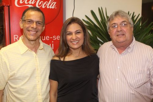 Ronaldo e Regina Gondim e Marcelo Rocha