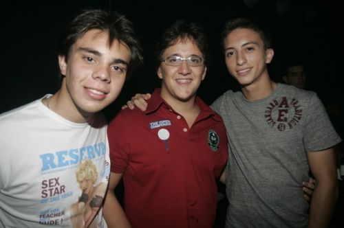Andre Lucas, Igor Fernandes e Lucas Barosso