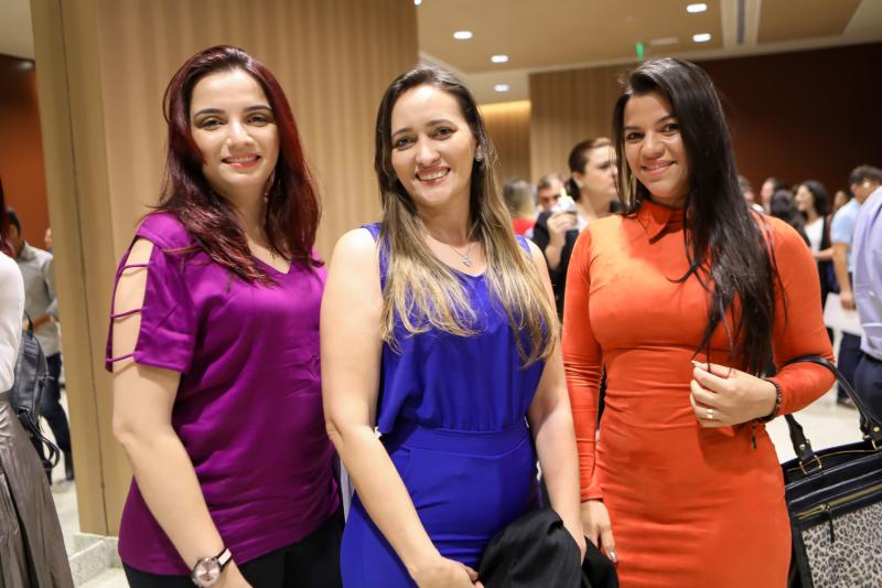 Gardenia Cavalcante, Isabel Martins e Mikaele Ribeiro