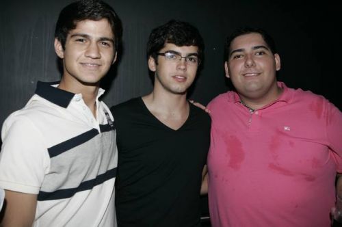 Pedro Gomes, Joao Vitor e Luiz Vitor