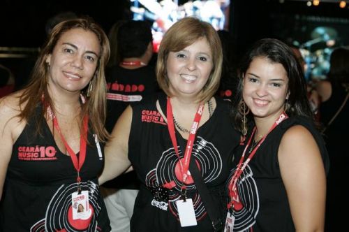 Silviene Marinho, Valeria Mannarino e Otilia Santos