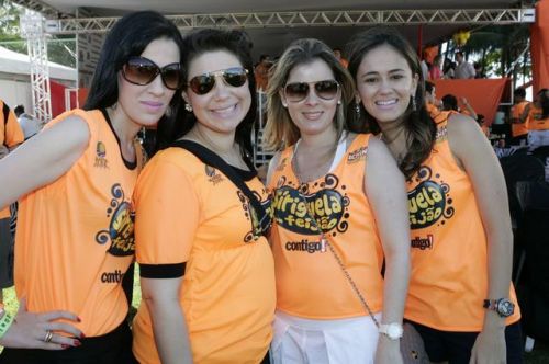 Juliana Cavalcante, Ana Santos, Adriana Brasil e Bia Bezerra