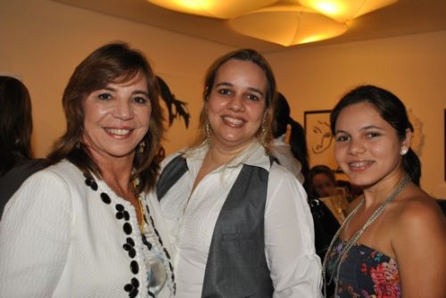 Lucia Wolff, Mara Viana e Brenda Marques