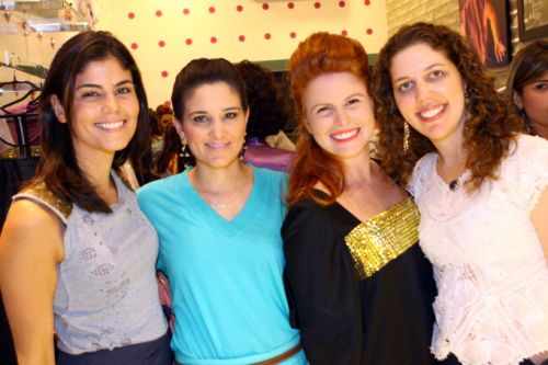 Beatriz Miranda, Aline Pinho, Flavia Castro e Ticiana Rolim