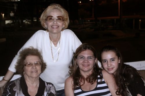Yara Whitehurst, Eugênia Mororó, Celina e Isabella Carneiro