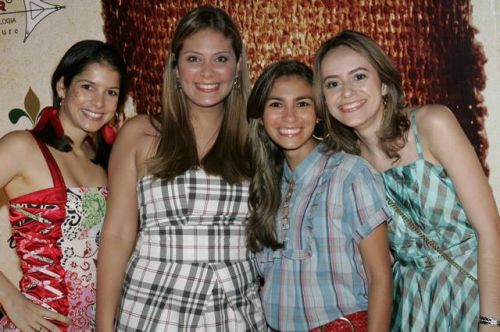 Flavia Dias, Luana Biana, Leiliana Rocha e Anne Tavares
