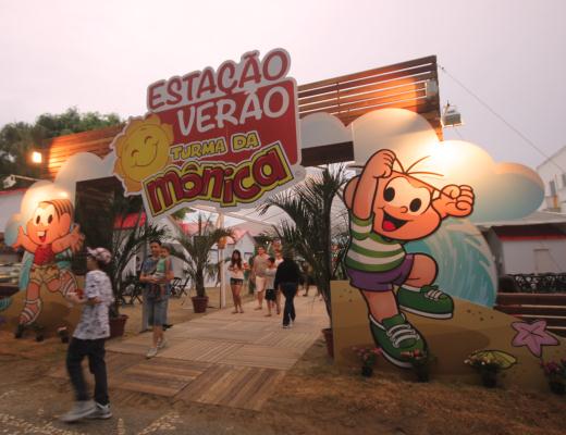Estação Verão da Turma da Mônica no Guarujá