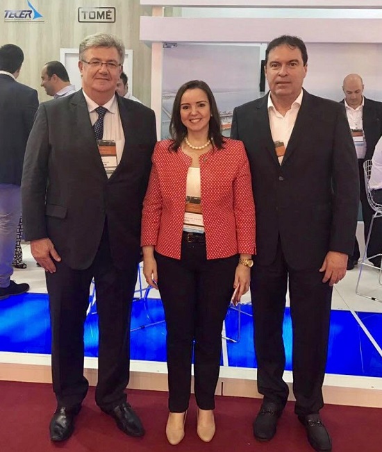 Carlos Maia e Bertrand Boris participaram da Intermodal South America