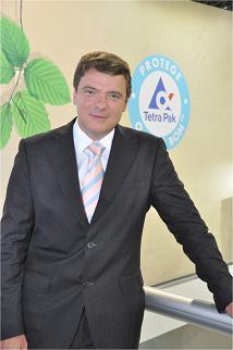 Presidente da Tetra Pak recebe prêmio líder de Sustentabilidade