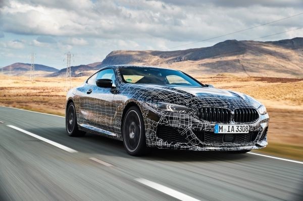 Prestes a ganhar vida, o BMW Série 8 Coupé já está perto do corredor de produção