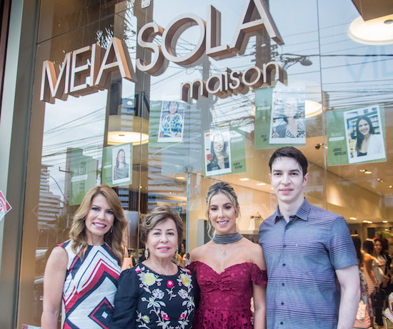 Meia Sola arma get together inspirado no Dia das Mães