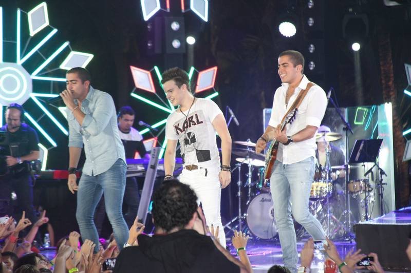 Beach Park serviu de cenário da gravação do primeiro DVD de Matheus Fernandes