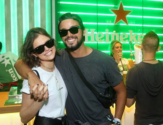 Último fim de semana de Rock In Rio concentra diversos famosos no Heineken Lounge. Confira!