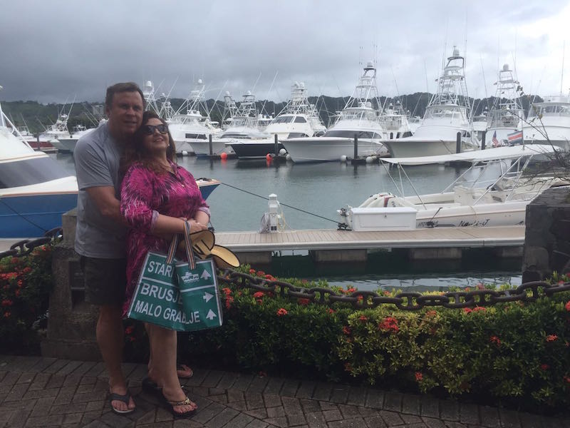 José Simões curte temporada na Costa Rica