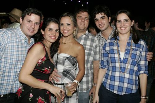 Rafael Florenco, Ana Caroline, Risangela Lima, Rodrigo Coelho, Antonio Filho e Ju Bezerra