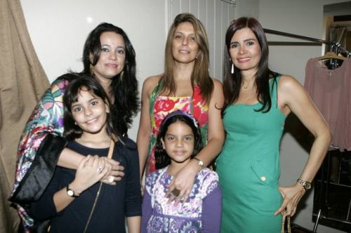 Miguelina e Eugenia Queiroz, Jaqueline e Hildete de Sa Cavalcante e Lorena Bonfim