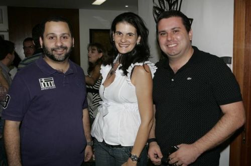 Roberto Passos, Danielle Araujo e Teco Colossi