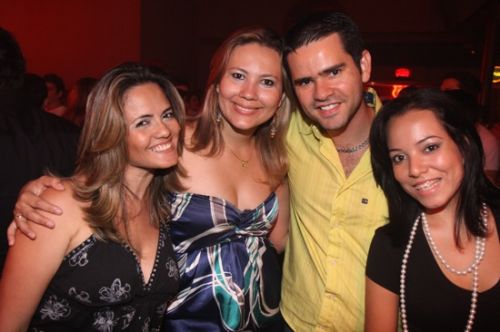 Sabrina Angelica, Romenia Lima, Rafael Rocha e Cassia Caminha