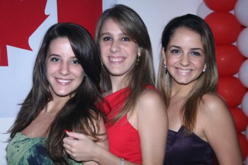 Rafaela Thomaz, Talita Pontes e Mariana Fontenele