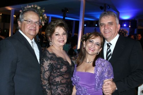 Hélio Galiza, Marcia Medeiros, Valeria e Antonio Camara
