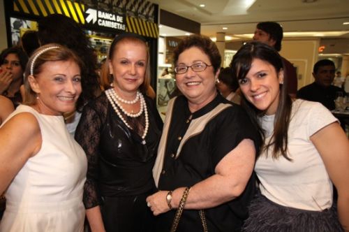Rose Franco, Suely Machado, Isabel Yamazaki e Tatiana Machado