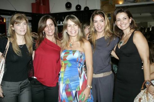Angela Bonorandi, Patricia Nogueira, Maira Silva, Danielle Holanda e Nathalia Pontes