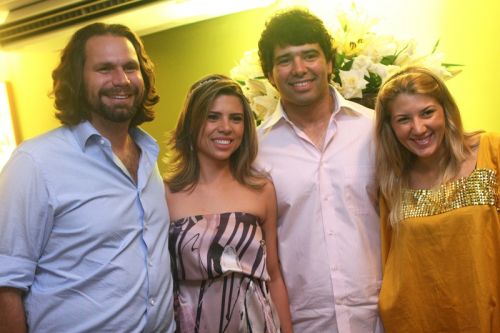 Luiz Antonio, Viviane Macedo, Igor e Rafaela Pinho