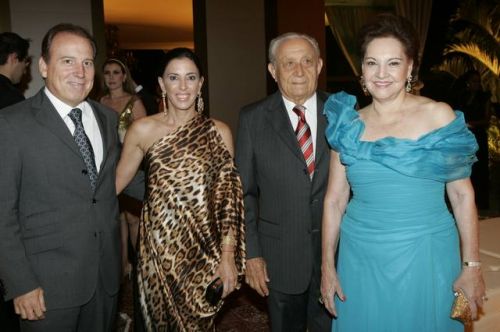 Binho, Luciana, Humberto e Norma Bezerra
