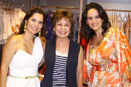 Cristiana Carneiro, Tane Albuquerque e Adriana Miranda