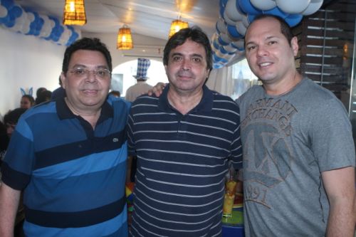 Gera Teixeira, Totonho Laprovitera e Freitas Junior