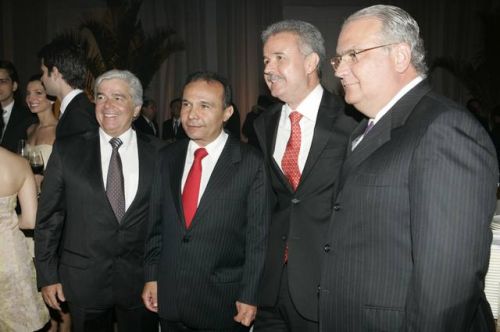 Garcez Neto, Claudio Aguiar, Guilherme e Chiquinho Feitosa