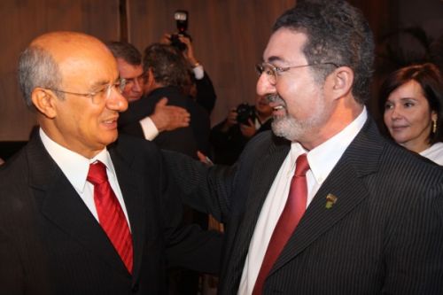 Sen. José Pimentel e Claudio Ricardo
