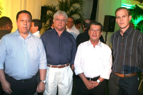 Hugo Benevides, Cristino Cordeiro, Roberto Cardozo e Luthyano Camilo