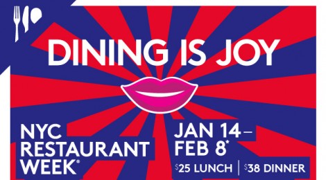 Novas datas para NYC Restaurant Week® Inverno 2013
