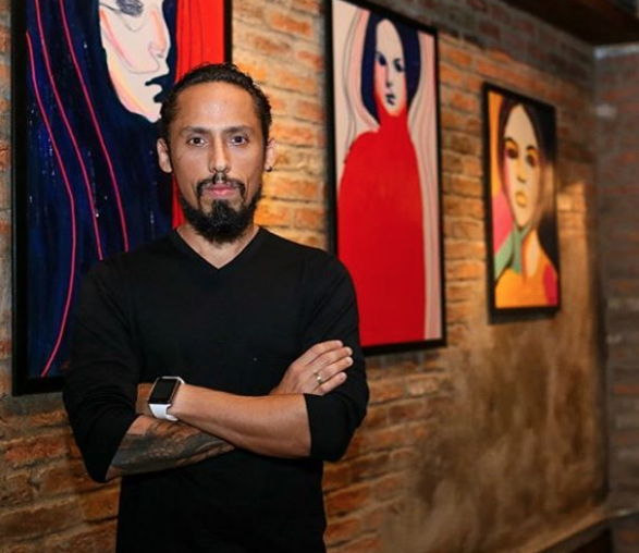 Juca Máximo é destaque em portal internacional de arte