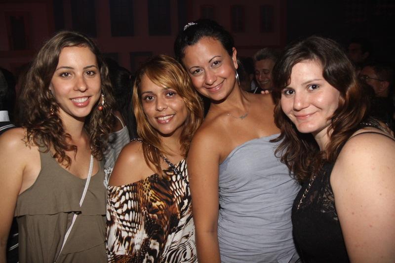 Cibelle Fryes, Cristina Debem, Flavia Francisco e Karla Miranda