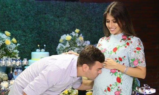 Tayra Romcy e Leonardo Aguiar armam chá de baby para Álvaro