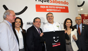 Ministro da Saúde visita Hair Brasil no dia Mundial da Saúde