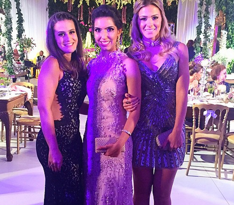 Lulus não economizaram na produção para o casório de Flávia e Daniel