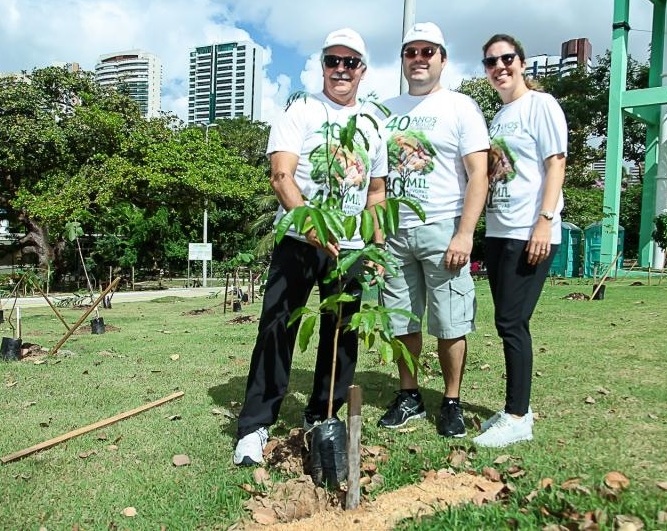 C. Rolim Engenharia distribui mudas no Parque do Cocó neste domingo