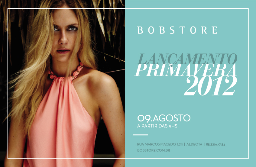 Amanhã é dia de lançamento da nova coleção Bobstore