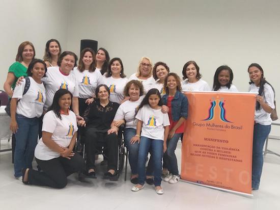Grupo Mulheres do Brasil apresenta manifesto em combate a violência contra a mulher
