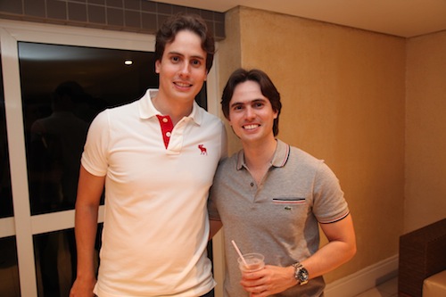 Gentis armaram brinde duplo pelos aniversários