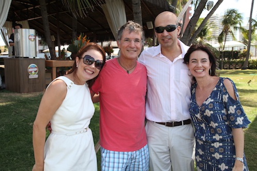 Paulo Brandão armou almoço folhinha no Iate Clube