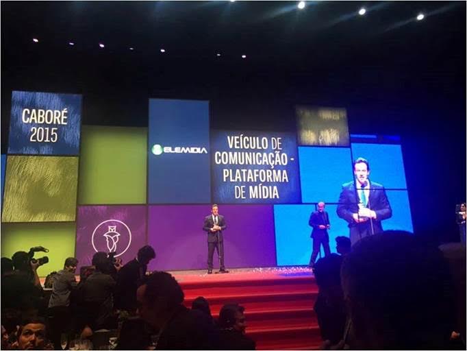 Elemídia vence o prêmio Caboré 2015
