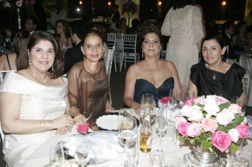 Ines Sa, Nazare Sales, Beta Jereissati e Maria Teresa Teixeira
